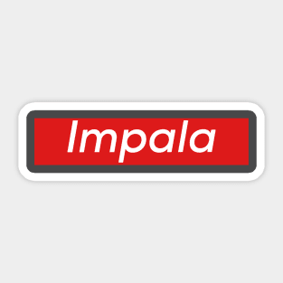 Impala Sticker